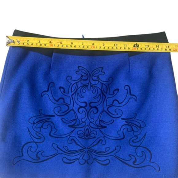 Angora and rabbit hair Cobalt blue sweter small - Picture 8 of 10